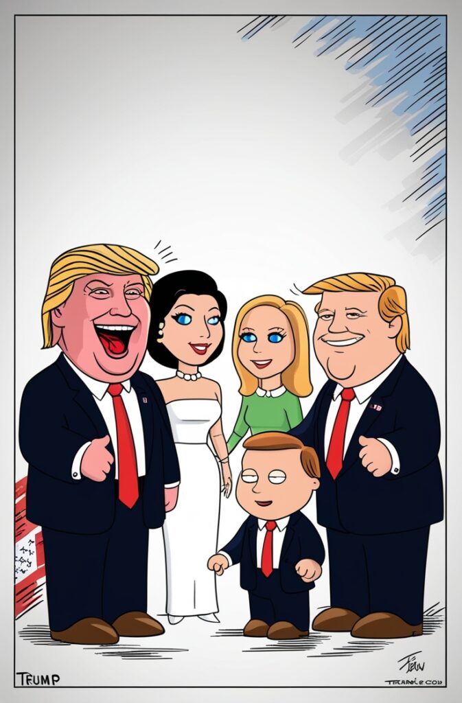 Family Guy and Trump